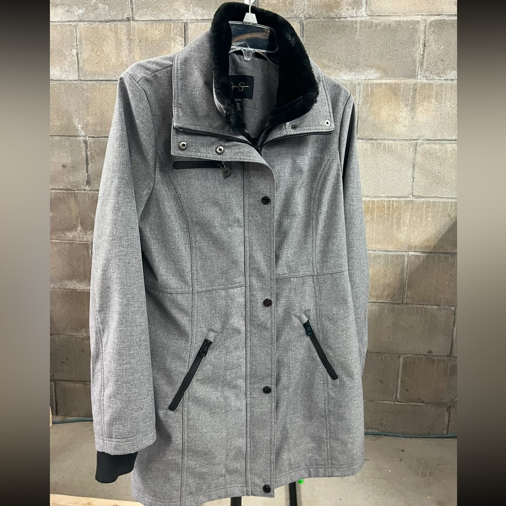 Jessica Simpson long coat jacket